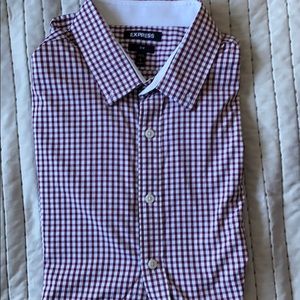 Large express button down